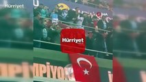 Berat Albayrak ve babası Sadık Albayrak Trabzonspor'un şampiyonluğuna böyle sevindi