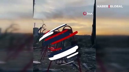 Harabeler içinde her şeye rağmen gülebilen Ukraynalı minik, duygulandırdı