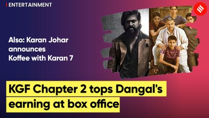 KGF 2 becomes 2nd highest grossing 'Hindi' movie of all time