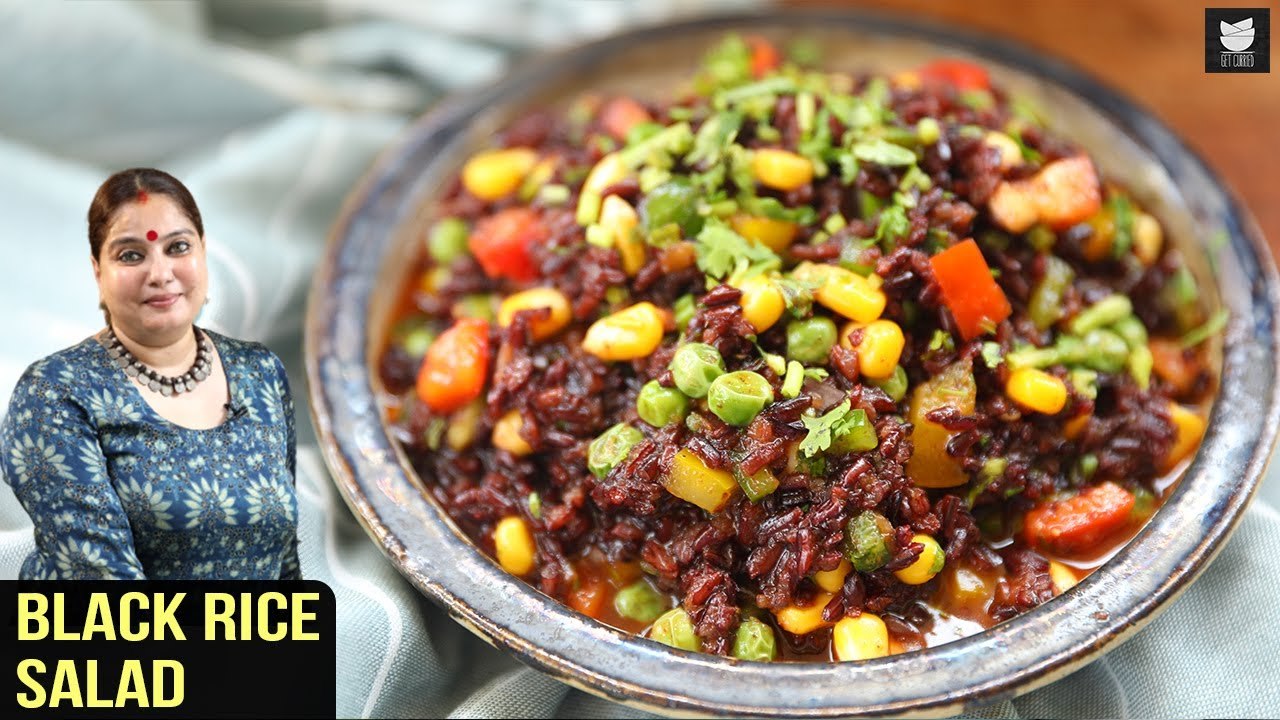 Black Rice Salad | Corn Salad | Quick And Easy Salad Recipe | Yummy Salad Recipe By Smita