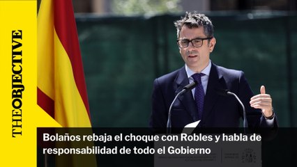 Download Video: Bolaños rebaja el choque con Robles y habla de responsabilidad de todo el Gobierno