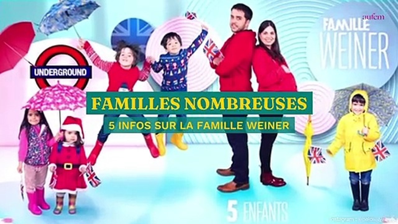 Familles Nombreuses : 5 infos sur la famille Weiner