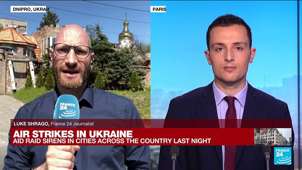 Ukraine: Air raid sirens in cities across the country last night