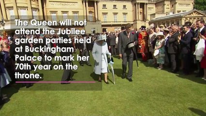 The Queen Will Not Attend Platinum Jubilee Garden Parties