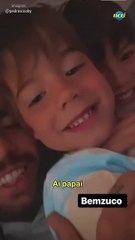 Pedro Scooby reencontra filhos após BBB