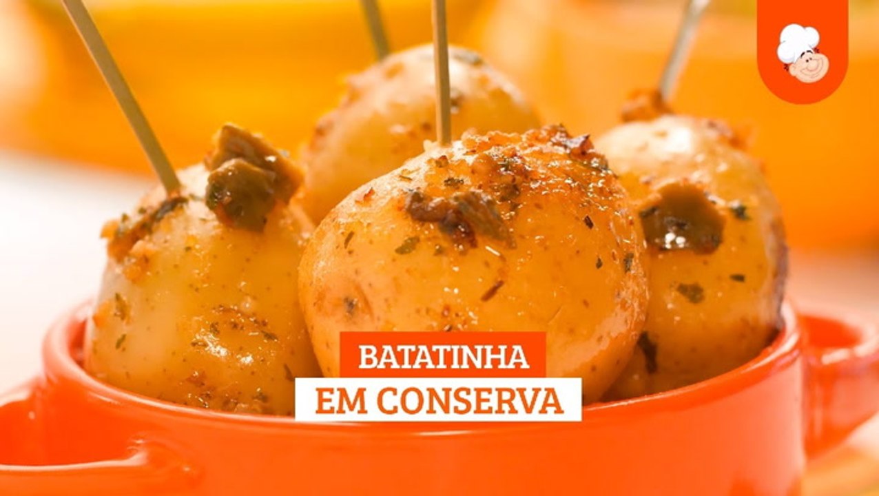 Batatinhas em conserva