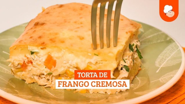 Torta de frango cremosa — Receitas TudoGostoso
