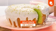 Bolo verde de limão