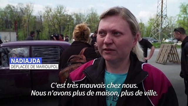 Plus de maison, plus de ville : des réfugiés de Marioupol arrivent à Zaporijjia