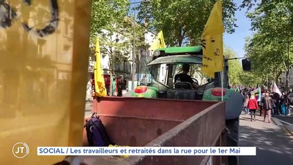 SOCIAL / Les travailleurs et retraités dans la rue pour le 1er Mai