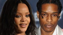 Pregnant Rihanna Supports A$AP Rocky At His 1st Show Since Arrest