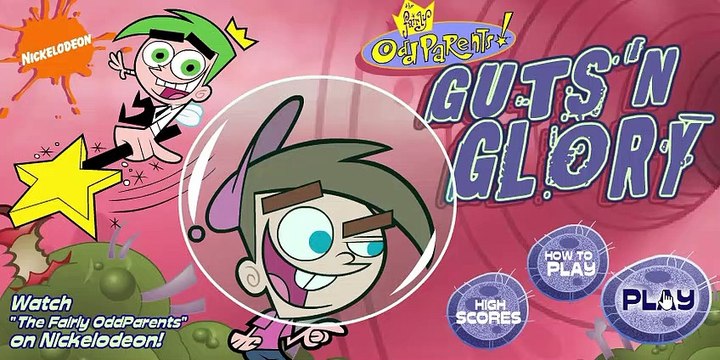 Guts 'N Glory - Fairly Odd Parents - Gameplay