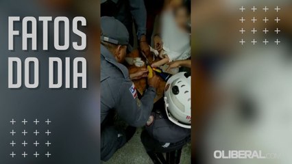 Bombeiros retiram ralo preso em dedo de menino de 2 anos