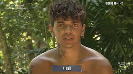 Blind senza freni contro il naufrago l'affondo all'Isola dei Famosi E' finita anche questa prima pu0