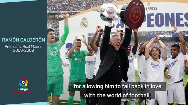 Ancelotti has proved to be a 'wise' hire - Calderón