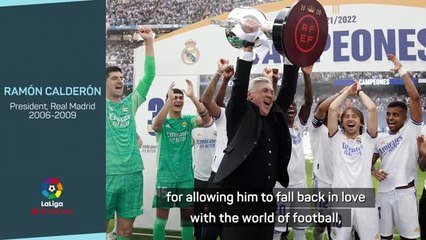 Ancelotti has proved to be a 'wise' hire - Calderón