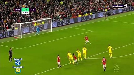 هدف رونالدو ضد برينتفورد