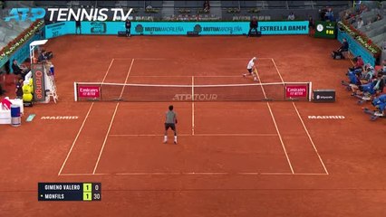 Madrid - Monfils tout en contrôle