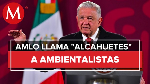 AMLO acusa a Xcaret de promover campaña contra el Tren Maya