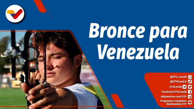 Deportes VTV | Juegos Suramericanos de la Juventud: Venezuela ganó bronce en tiro con arco
