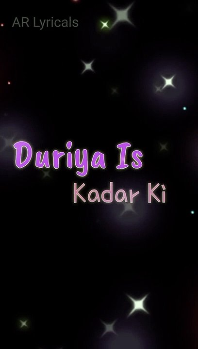 Ishq Subhan Allah - Song Lyrics - WhatsApp Status - AR Lyricals - (2022)