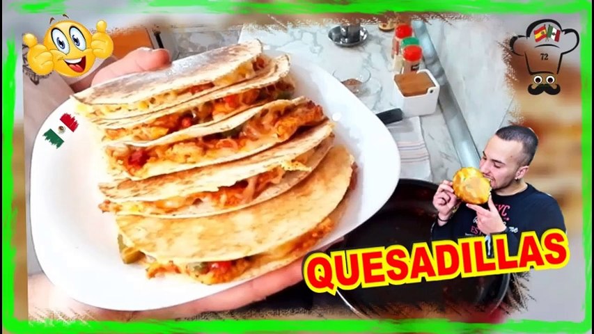 Quesadillas Caseras Mexicanas las mejores / how to make quesadillas - Vídeo  Dailymotion