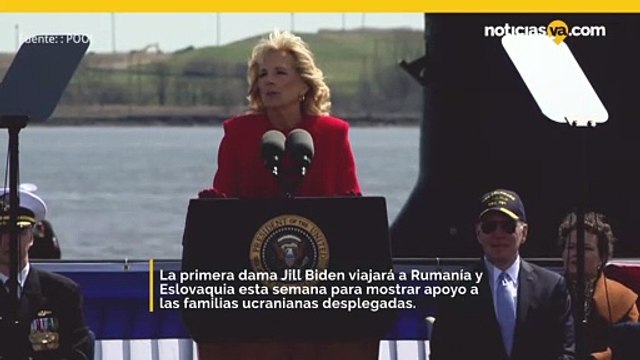 Jill Biden viajará a Rumania y Eslovaquia en misión para apoyar a los refugiados ucranianos.