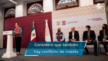 Sheinbaum destaca que informe final de DNV fue rechazado por cambio de metodología