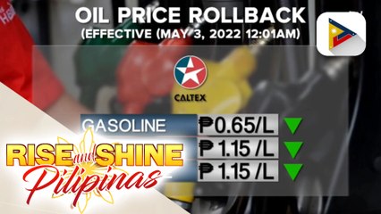 Bawas-presyo sa krudo, epektibo ngayong araw