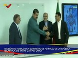 Pdte. Nicolás Maduro sostiene encuentro con el Ministro de Petróleo de la República Islámica de Irán
