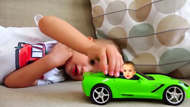 Vlad CrazyShow Влад Крези Шоу - Bad Baby Magic Little Driver on Power Wheels Cars - Transform Colored Cars