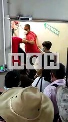 Por pleitos políticos se van a trompadas en el Hospital del Sur