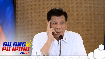 Pres. Duterte, muling iginiit na walang ieendorsong presidential candidate