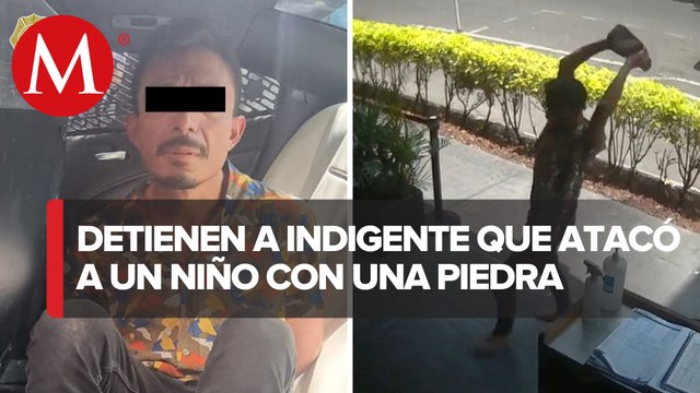 Hombre golpea con una piedra a menor que comía en restaurante en CdMx; ya fue detenido