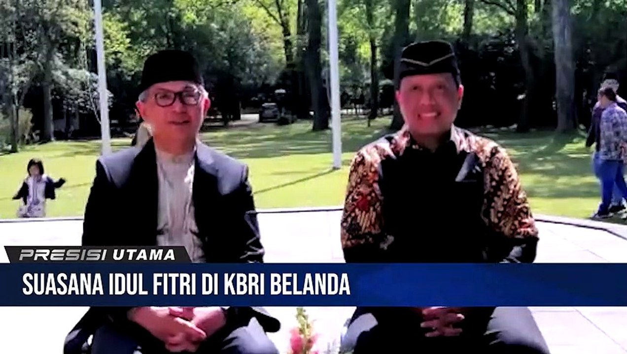 Suasana Perayaan Idul Fitri KBRI Di Den Haag Belanda