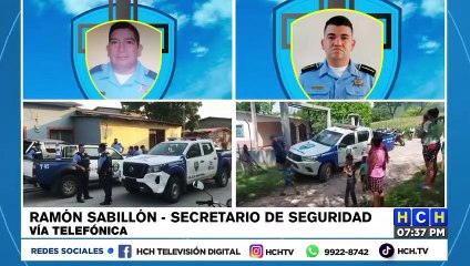 Ministro de Seguridad ante asesinato de policías: "Vamos a implementar las medidas necesarias para la paz de esas localidades"