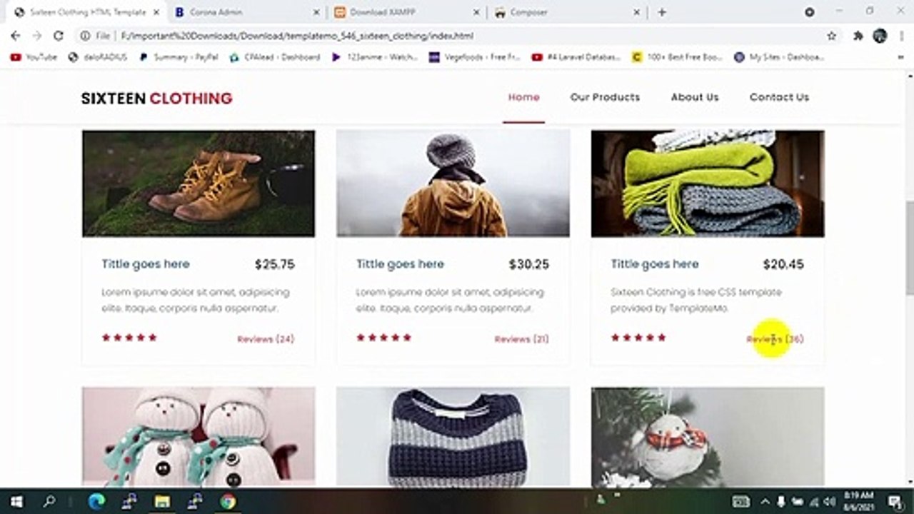 #1 Laravel Ecommerce Project Tutorial For Beginners _ Laravel Project setup