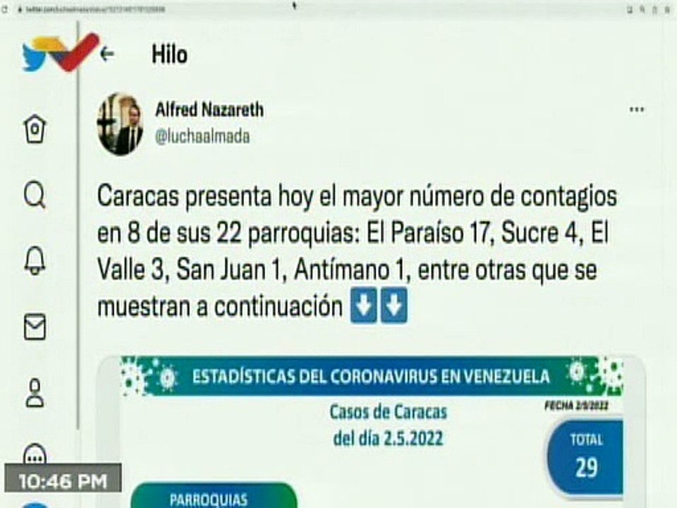 COVID-19 | Venezuela registró 78 casos comunitarios, 2 importados y 515.728 personas recuperadas