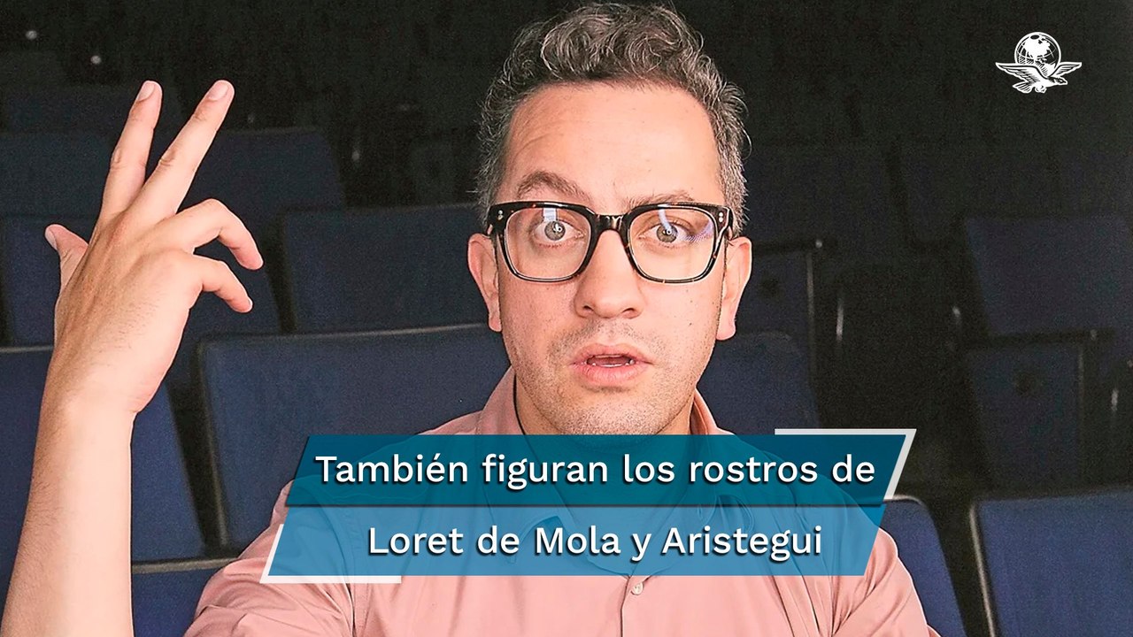 "No tengo nada que ver". Chumel Torres exige a Va por México retirar su imagen de muro