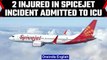 Spicejet Turbulence: 2 injured passengers shifted to ICU, DGCA probes the incident | Oneindia News
