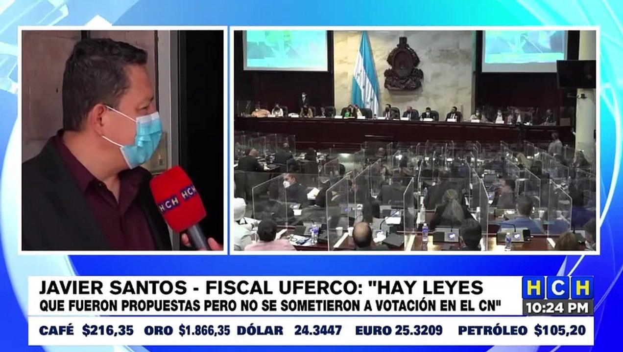 Fiscal Javier Santos: "Las denuncias que presenta el CNA son asignadas a otras fiscalías"
