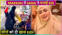 Sana Khan Celebrates Eid In Makkah With Mother-In-Law | Inside Haram Videos