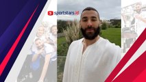 Rayakan Lebaran, Karim Benzema Ucapkan Selamat Hari Raya Idulfitri