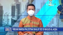 Sempat Jadi Titik Tegang, Ribuan Umat Muslim Palestina Salat Id di Kompleks Masjid Al Aqsa Yerusalem