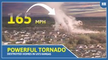 Tornado generated 165 mph winds as it destroyed homes in US's Kansas