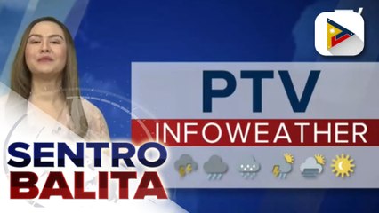 Download Video: INFO WEATHER | LPA sa loob ng PAR, mababa ang posibilidad na maging bagyo