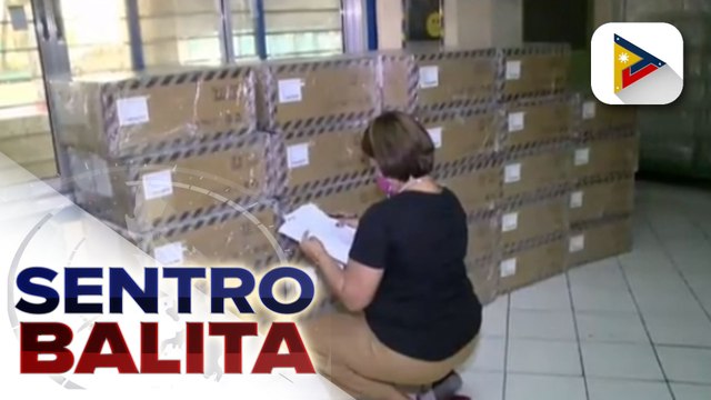 VCMs at iba pang mga election paraphernalia, ipinamahagi na ng COMELEC sa polling precincts sa Maynila