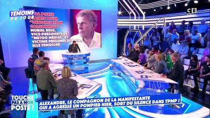 Le compagnon de la "street-medic" qui a agressé un pompier lors de la manifestation du 1er mai à Paris s'explique dans TPMP