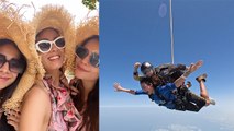 Mira Kapoor Dubai Vacations पर की Skydiving, Friends के साथ Full Masti Video Viral | Boldsky