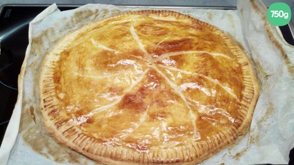 Galette des rois express peu sucrée